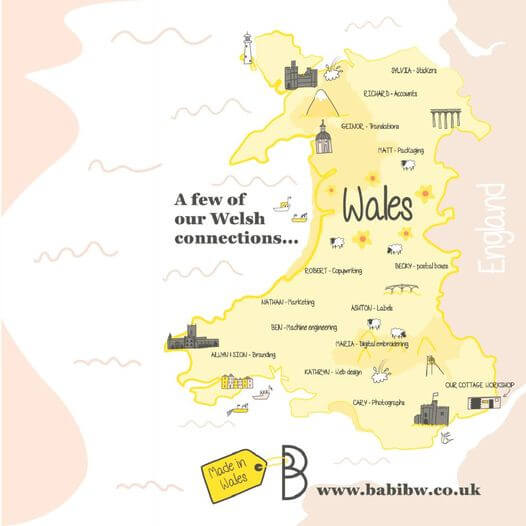 Babi Bw - a Welsh organic brand for baby